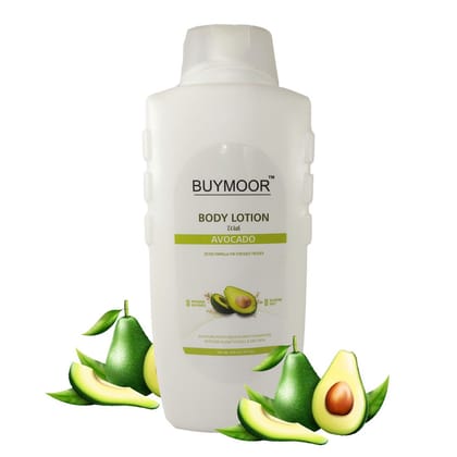 BUYMOOR Avocado Deep Nourishing Skin Brightening Body Lotion Men & Women 650 ML