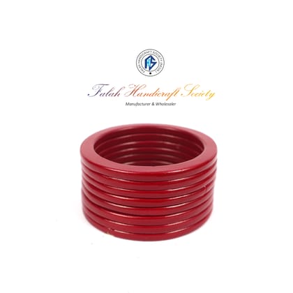 FHS Fashion Women's Beautiful Traditional Rajasthani Lac Bangles- Maroon FHS Fashion Women's Beautiful Traditional Rajasthani Lac Bangles- Maroon