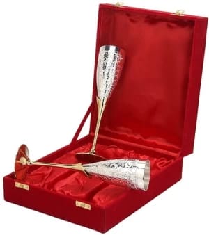 Silver Plated wine Glass Set
