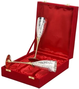 Silver Plated wine Glass Set