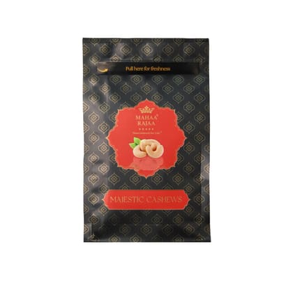 Mahaa Rajaa Natural Whole Majestic Cashew/Premium Kaju, 454g | Healthy Snack | Crunchiest and Nutri Rich