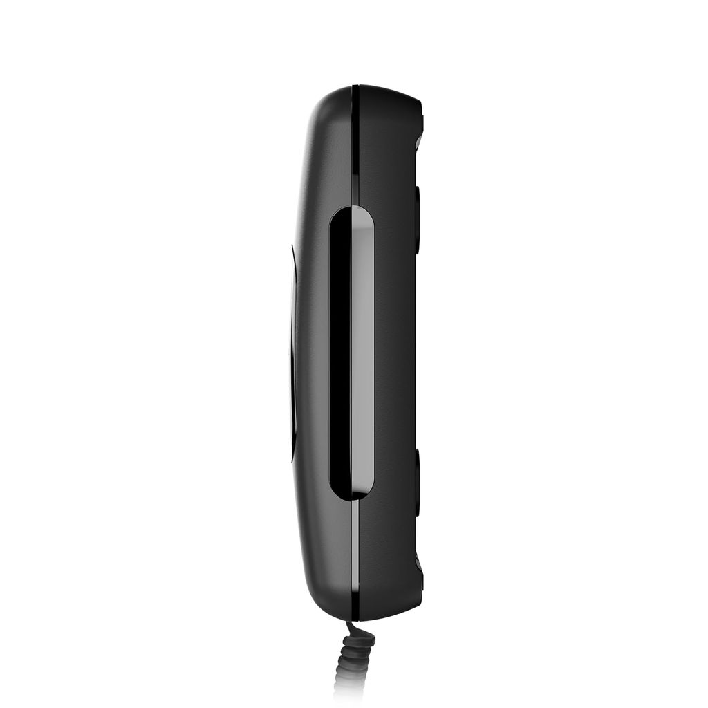 Alcatel T06 Ultra Compact Wall Mount Corded Landline Phone (Black)