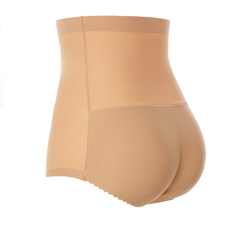 Seamless Trimmer Pad Panty with Slimming Effect and Fake Buttocks - Shapewear | Buy online on ZillyBuy