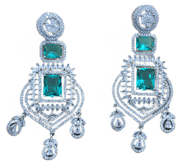 American Diamond Beautiful Party Wear Earrings