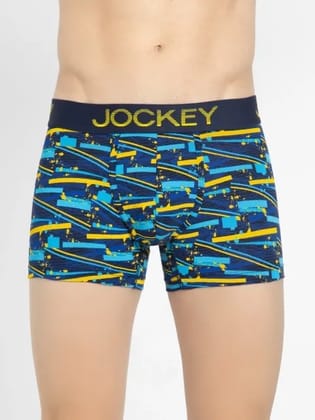 Jockey Men's FP23 Pop Color Printed Trunk