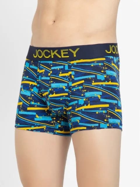Jockey Men's FP23 Pop Color Printed Trunk
