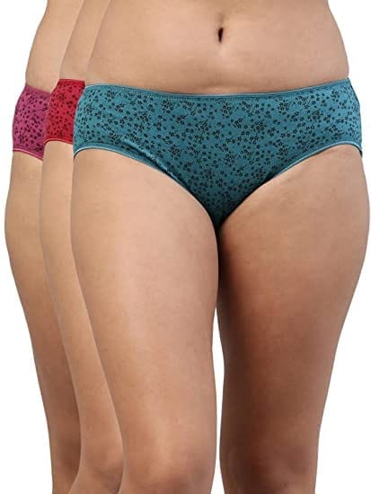 Feelings Hipster Printed Panties Pack of 3