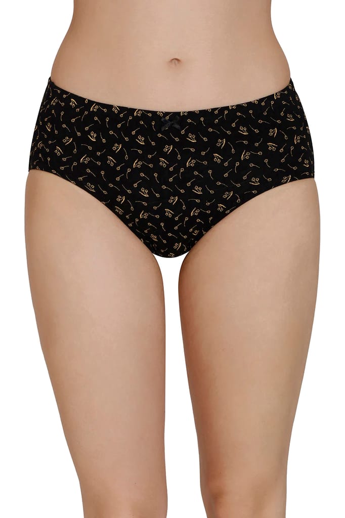 Amante Womens Hipster Printed Panties Pack of 3