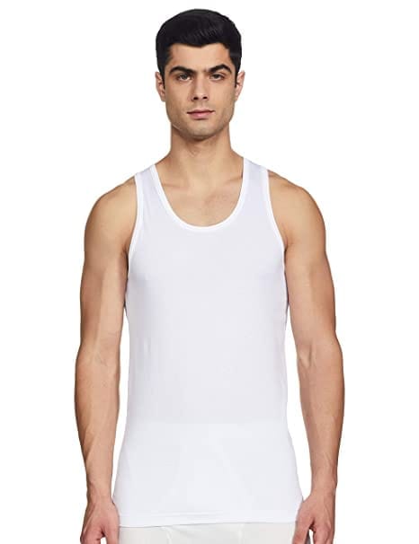 Vanheusen Men's 10075 SleeveLess Vest Pack of 2