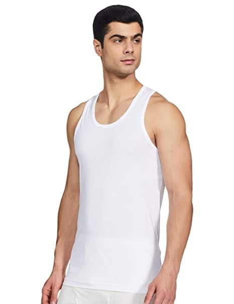 Vanheusen Men's 10075 SleeveLess Vest Pack of 2