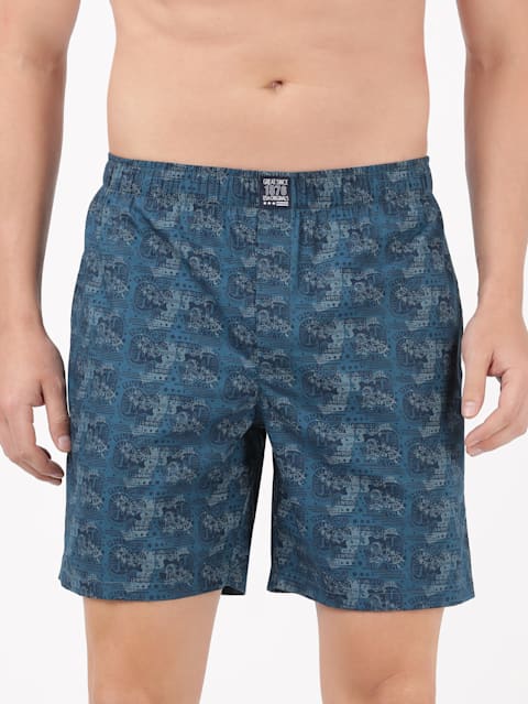 Jockey Men's US57 Printed Boxer Shorts