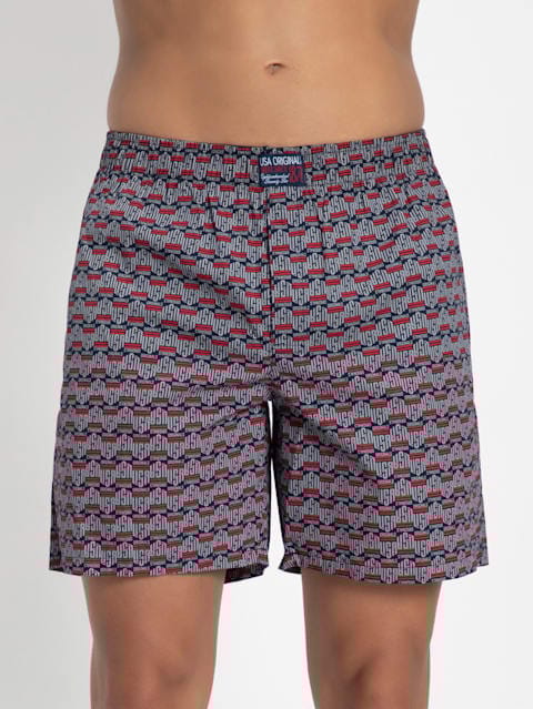 Jockey Men's US57 Printed Boxer Shorts