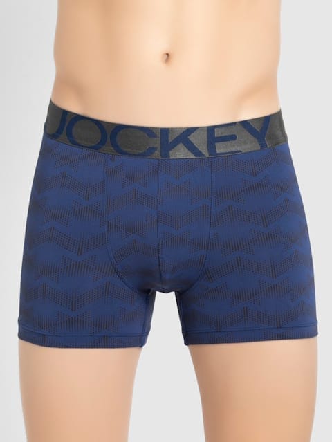 Jockey Men's IC30 Tactel Stretch Printed Trunk