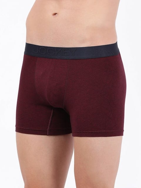 Jockey Men's IC25 Tencel Micro Modal Stretch Solid Trunk