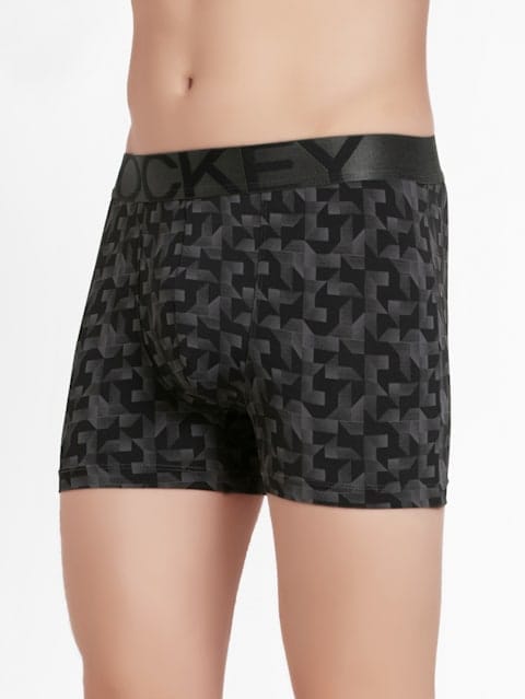 Jockey Men's IC30 Tactel Stretch Printed Trunk