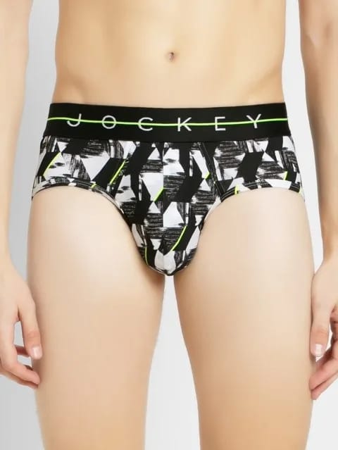 Jockey Men's NY01 Printed Briefs