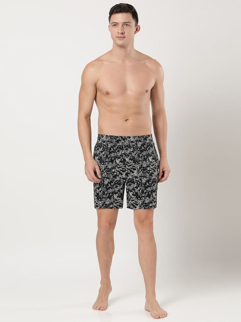 Jockey Men's NY07 Printed Boxer Shorts