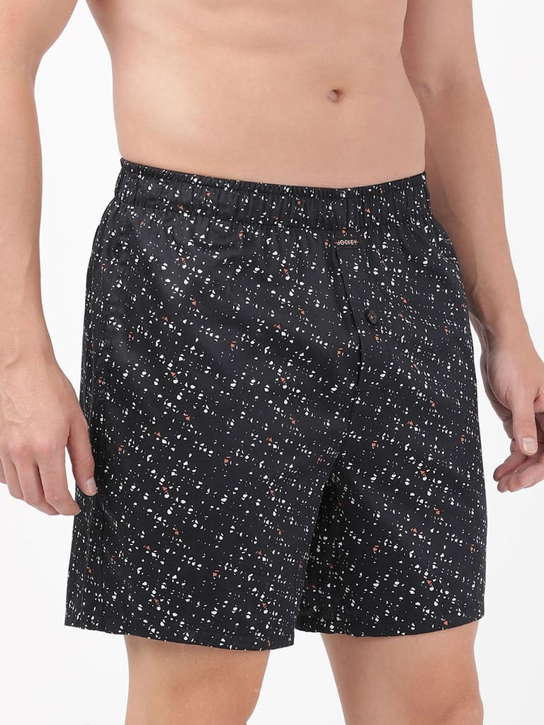 Jockey Men's NY07 Printed Boxer Shorts
