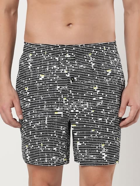Jockey Men's NY07 Printed Boxer Shorts