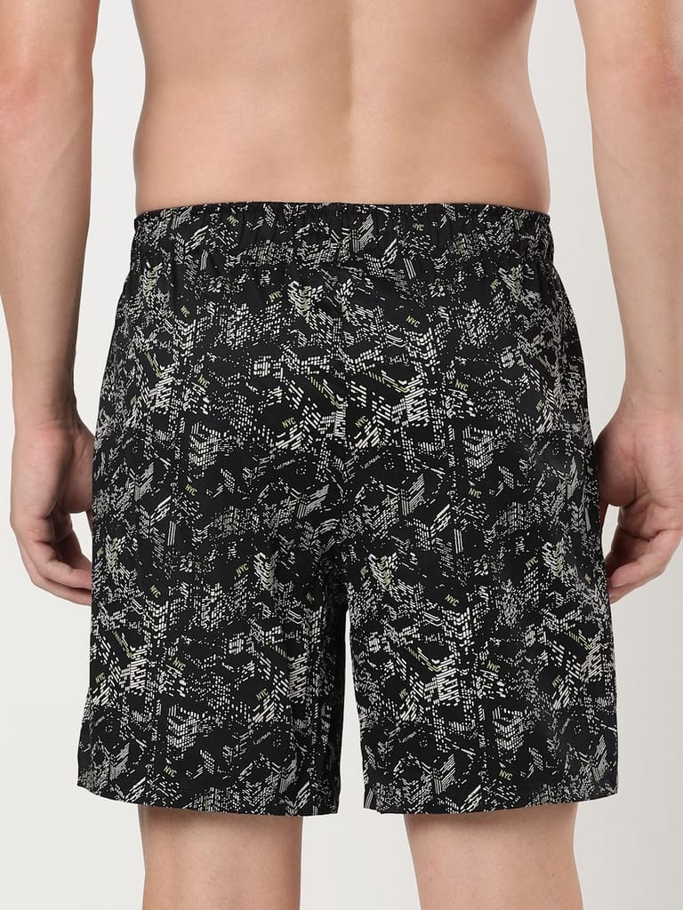 Jockey Men's NY07 Printed Boxer Shorts