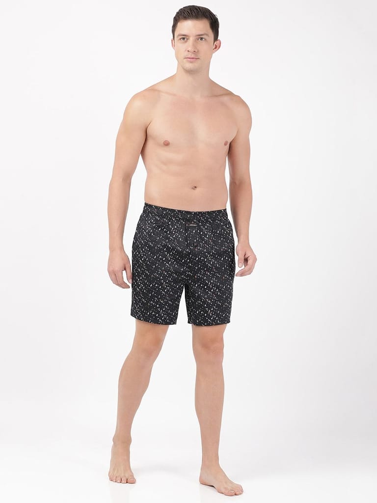Jockey Men's NY07 Printed Boxer Shorts