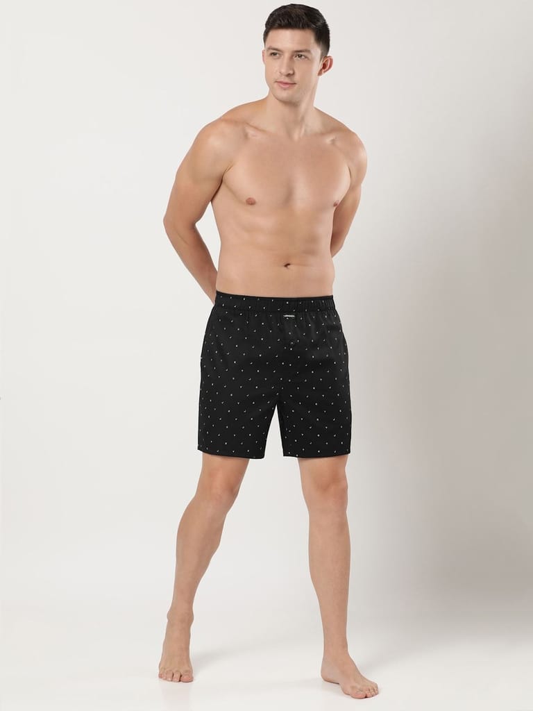 Jockey Men's NY07 Printed Boxer Shorts