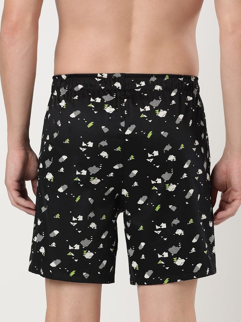 Jockey Men's NY07 Printed Boxer Shorts