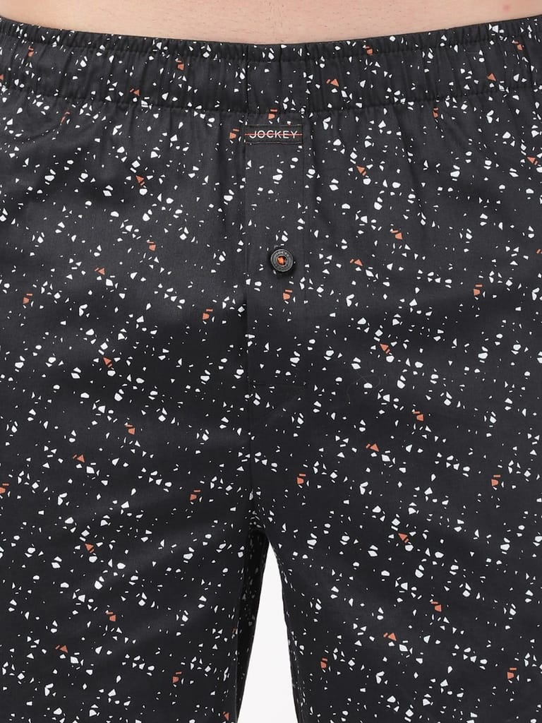 Jockey Men's NY07 Printed Boxer Shorts