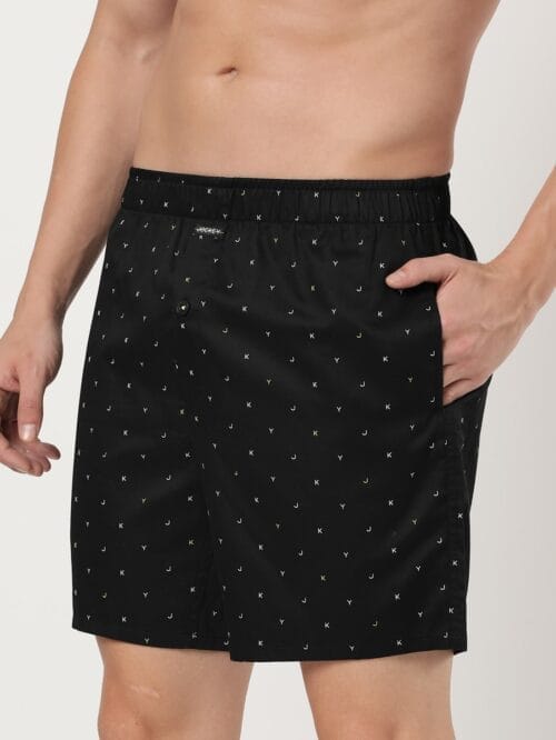 Jockey Men's NY07 Printed Boxer Shorts