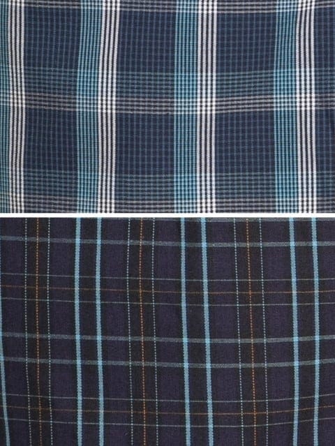 Jockey Men's 1223 Checks Pack of 2 Boxer Shorts