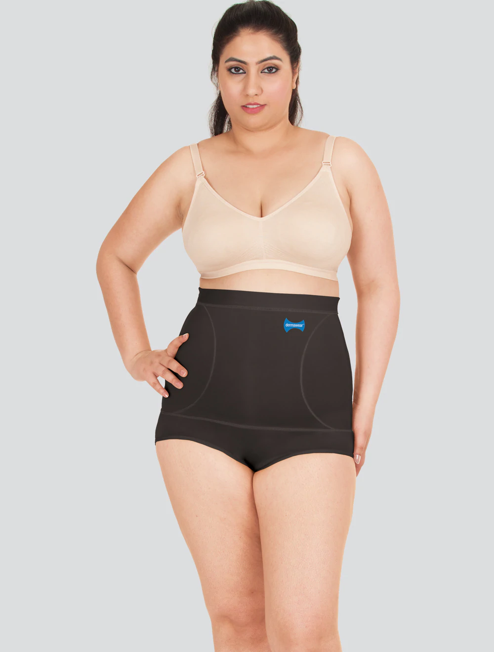 Buy DERMAWEAR Women Black Shapewear Mini Corset (XS) Online at