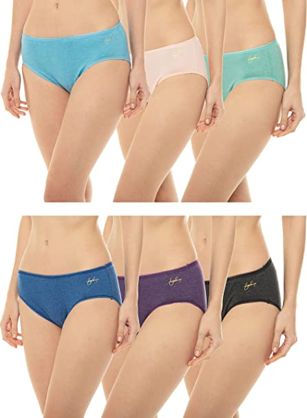 Feelings Hipster Plain Panties Pack of 3