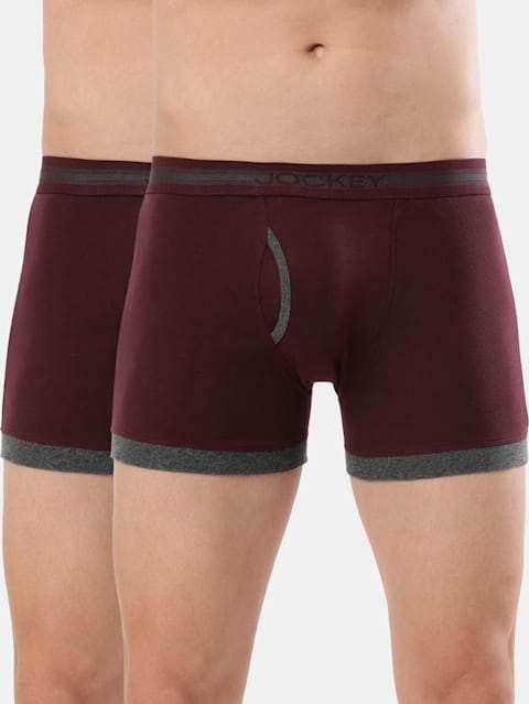 Jockey Men's 1017 Boxer Briefs Pack Of 2