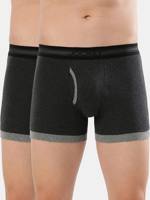 Jockey Men's 1017 Boxer Briefs Pack Of 2