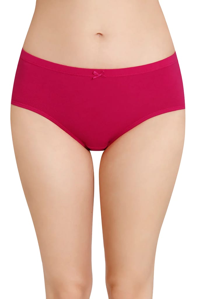 Amante Women's Hipster Plain Panties Pack of 3
