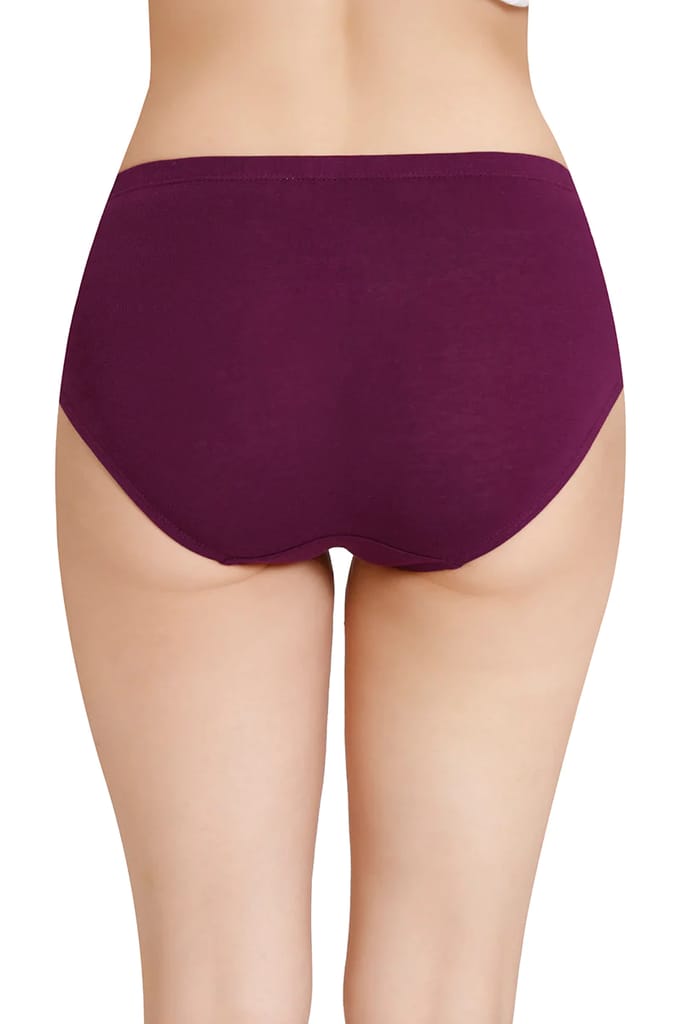 Amante Women's Hipster Plain Panties Pack of 3