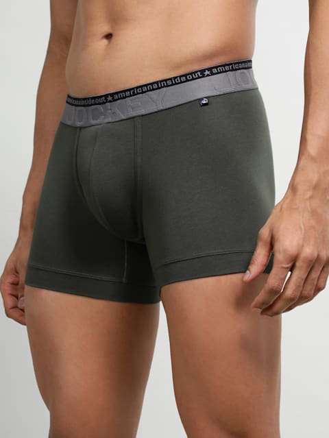 Jockey Men's US60 Stretch Solid Trunk