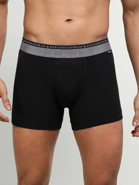 Jockey Men's US60 Stretch Solid Trunk