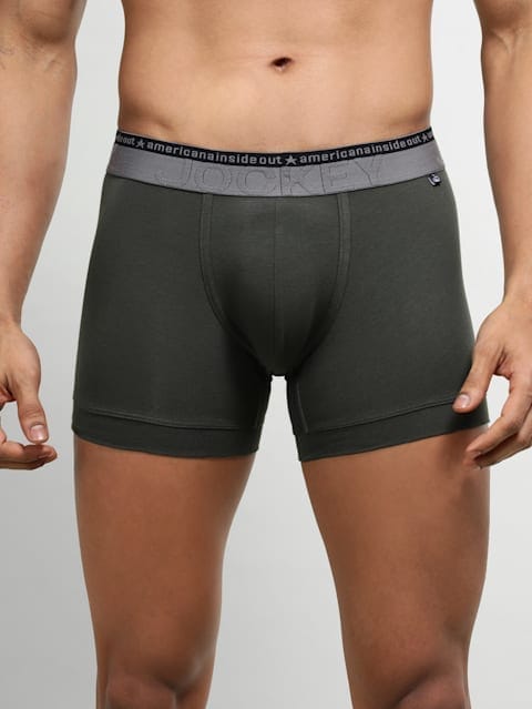 Jockey Men's US60 Stretch Solid Trunk