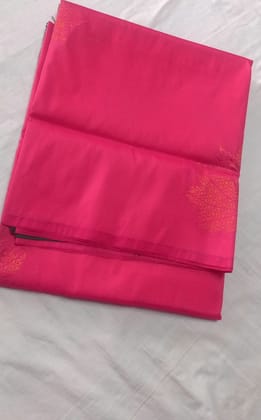 Self Design  Pure Cotton silk Soft  (,pink)