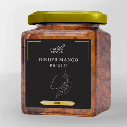 Nature Stroke Tender Mango Pickle 200 gm | Kadumanga Achar | Mango Pickle | Tender Mango | Kannimanga