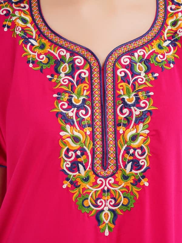 KOI SLEEPWEAR lizzybizzy Nightgown with Beautiful Multi Floral embrodery