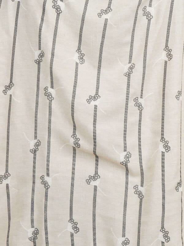 KOI Black Linned Coloured Nursing scarf