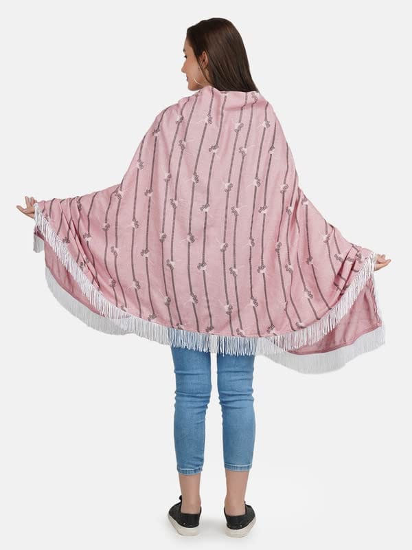 KOI Black Linned Coloured Nursing scarf