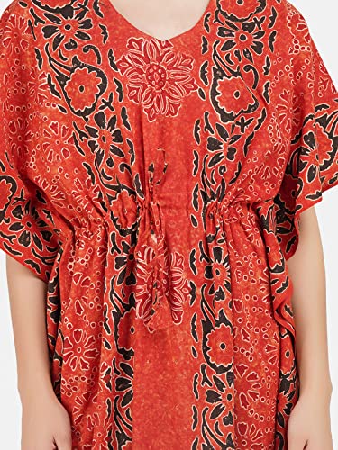 KOI SLEEPWEAR Cotton Kaftan Free Size Nighty Night Gown Sleepwear