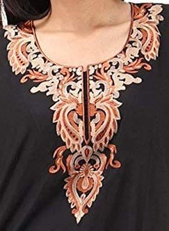 VALENCIA SLEEPWEAR Plain Embroidery Gown Maxi Nightwear Nighty Lizzy Bizzy Soft Fabric