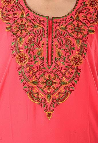 VALENCIA SLEEPWEAR Plain Patty Embroidery Gown Maxi Nightwear Nighty Lizzy Bizzy Soft Fabric