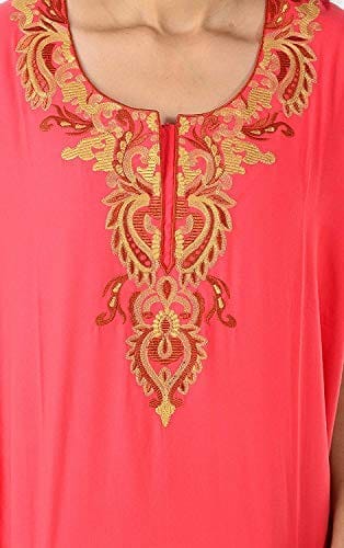 VALENCIA SLEEPWEAR Plain Patty Embroidery Gown Maxi Nightwear Nighty Lizzy Bizzy Soft Fabric