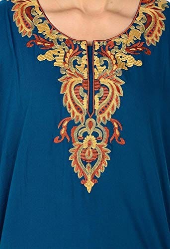 VALENCIA SLEEPWEAR Plain Patty Embroidery Gown Maxi Nightwear Nighty Lizzy Bizzy Soft Fabric