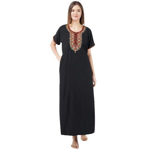 KOI lissybissy Diamond Shape Embroidered Nightgown